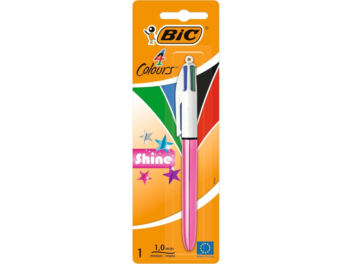 Penna Bic Shine 4 colori