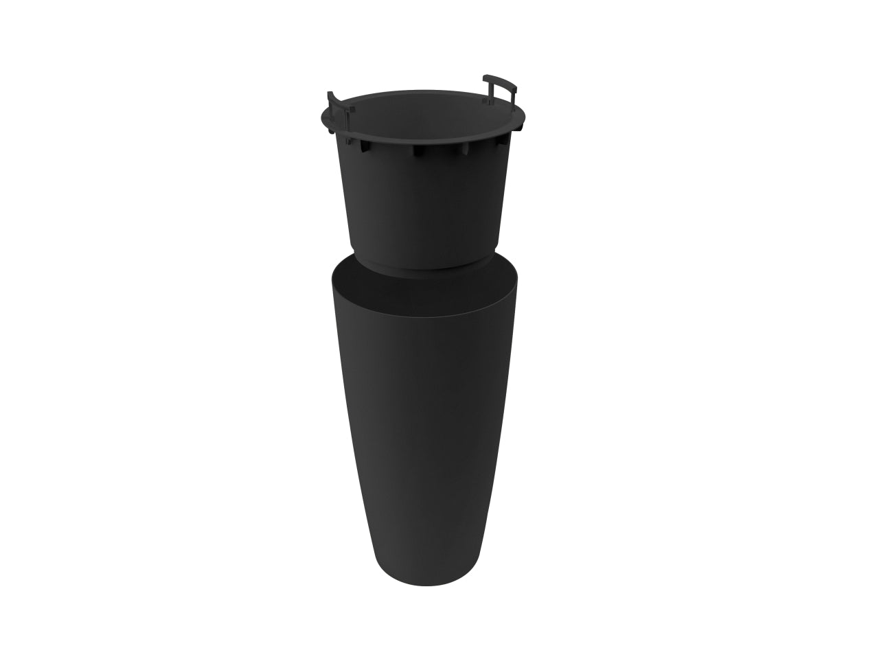 Vaso Style 36xh.70cm Antracite