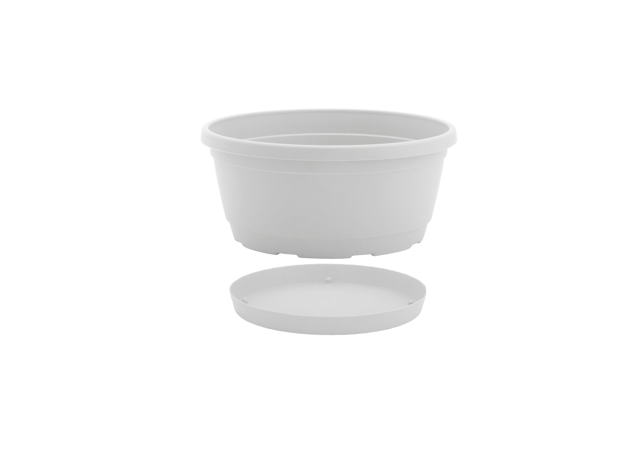 Linea Rumba vaso 30cm Bianco