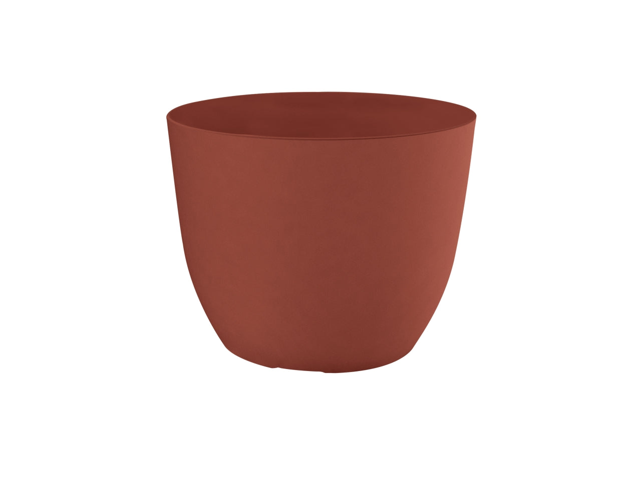 Vaso Conca Pure 11cm Mattone