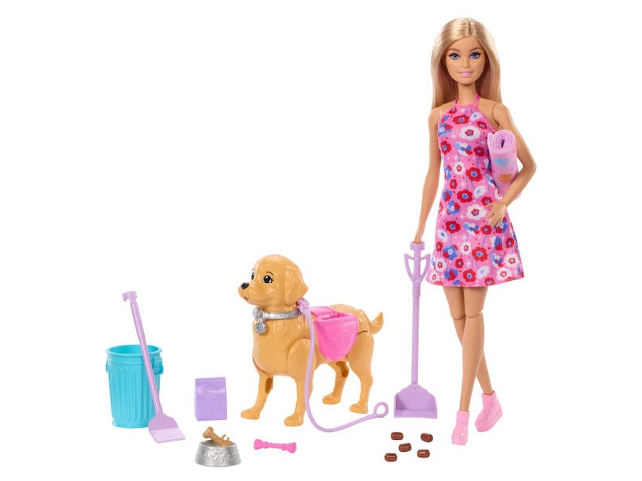 Barbie walk potty mu