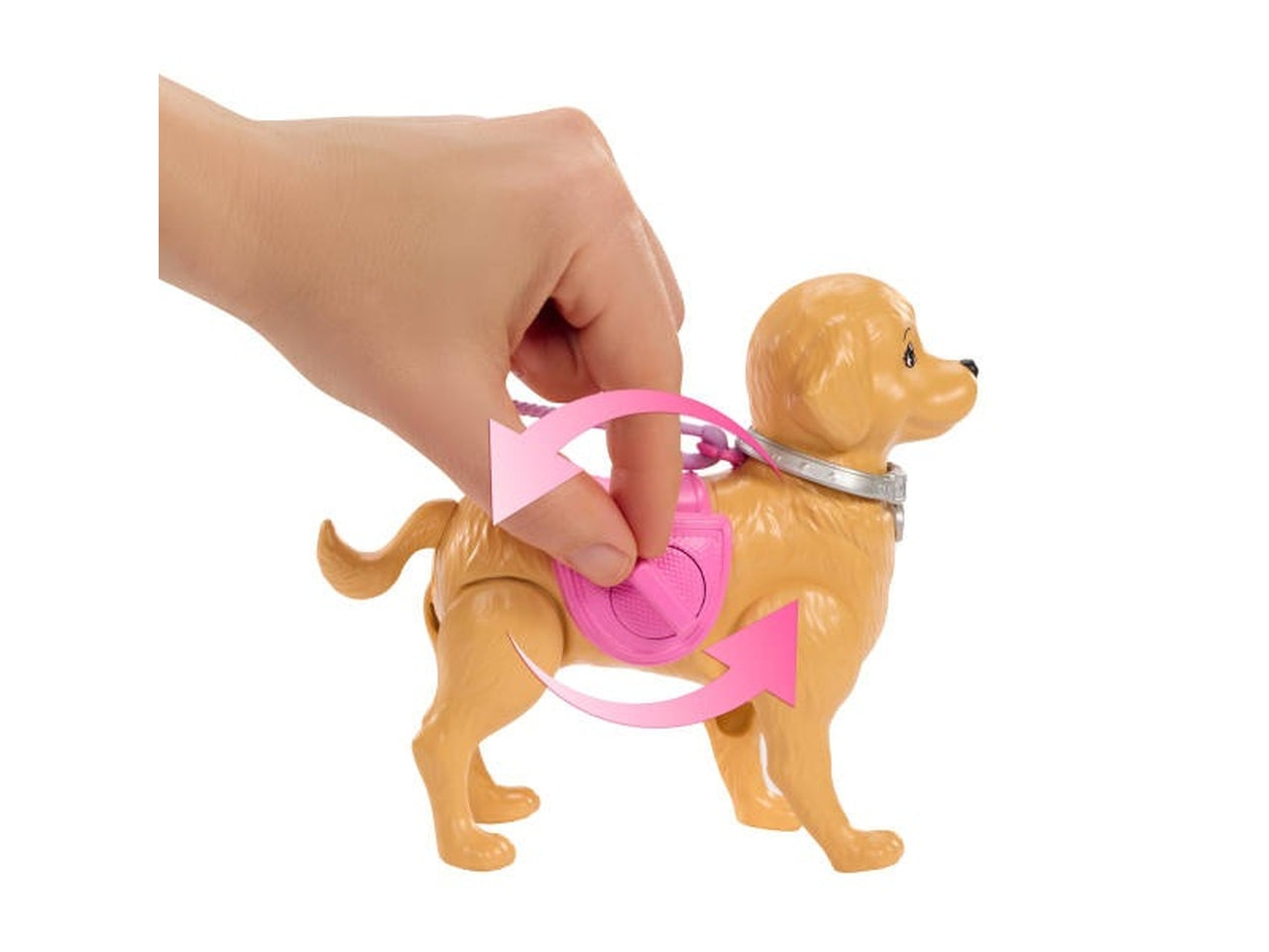 Barbie walk potty mu