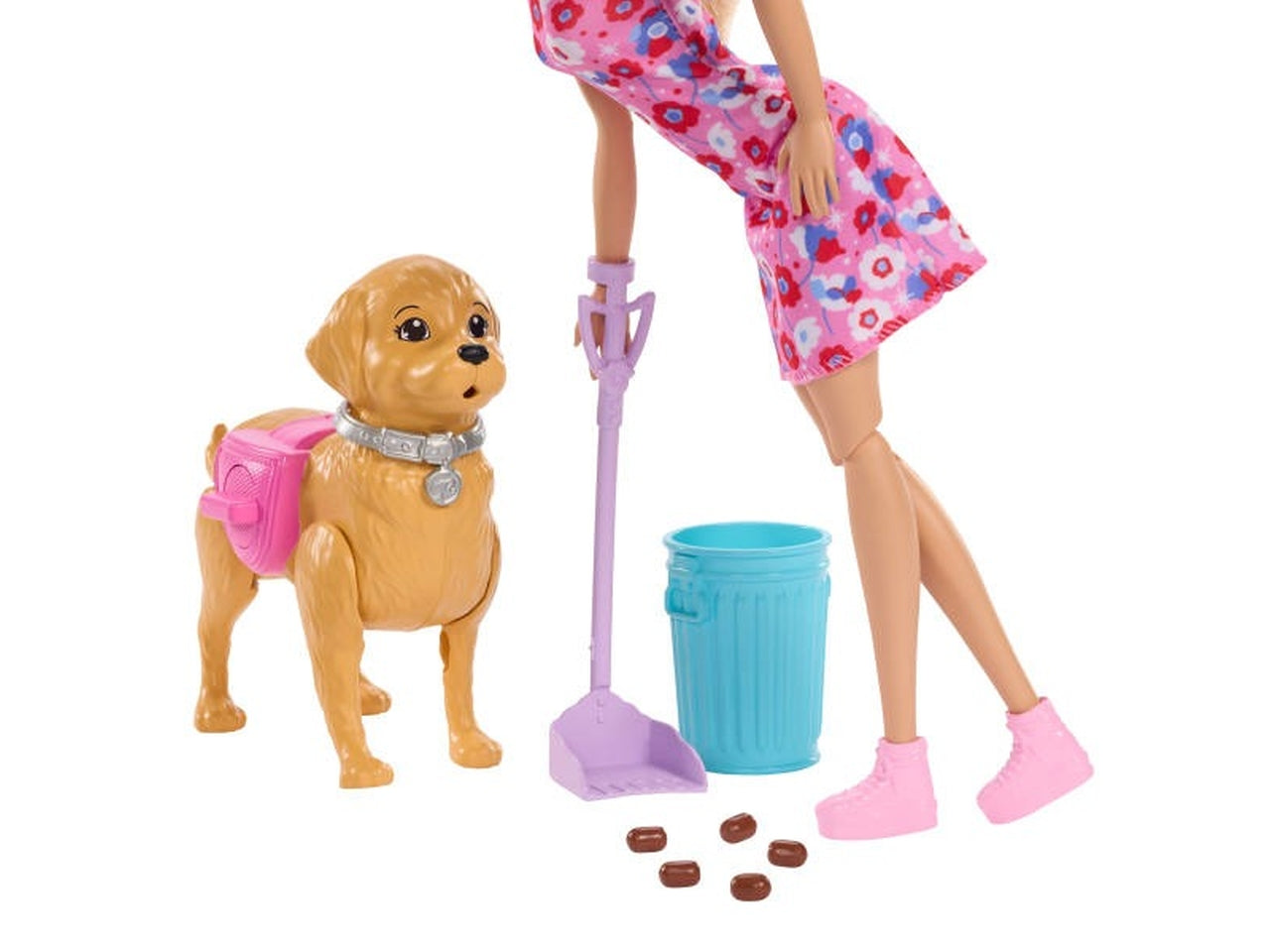 Barbie walk potty mu