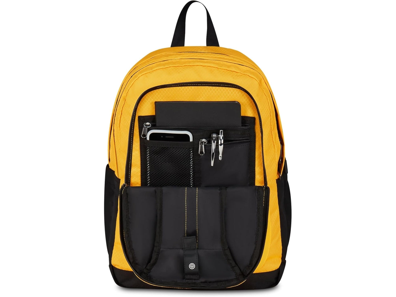 Zaino invicta jelek up led giallo