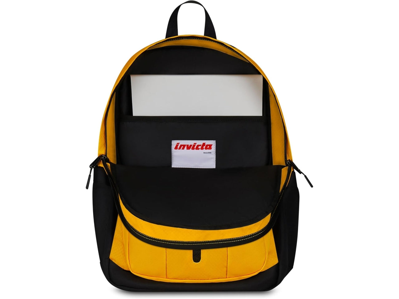 Zaino invicta jelek up led giallo