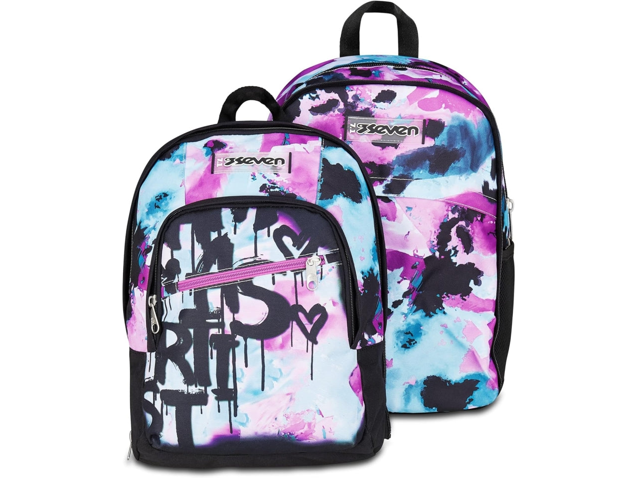 Zaino seven dual detach quick graffiti girl$