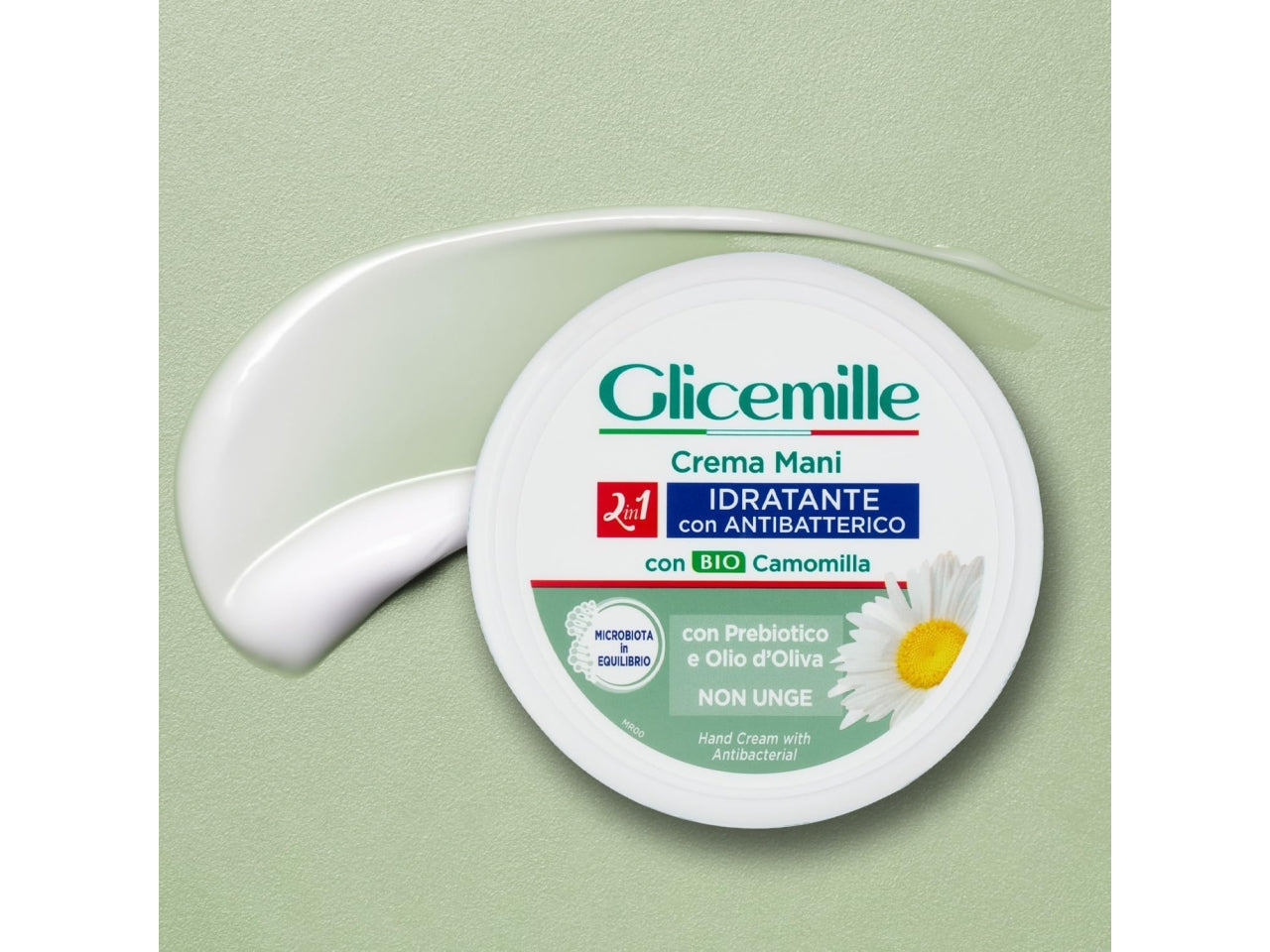 Glicemille crema mani giara 100ml antibatterico $