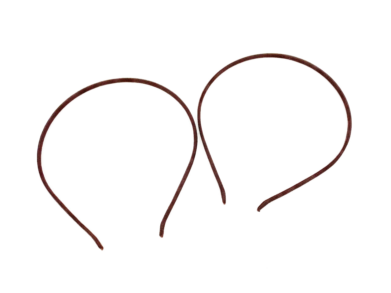 Cerchietto rivestito 0,3cm marrone