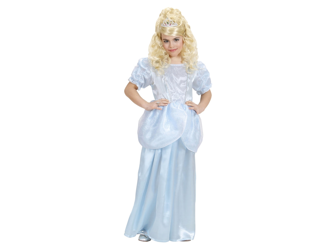 Costume principessa azzurra 140cm 8-10 anni