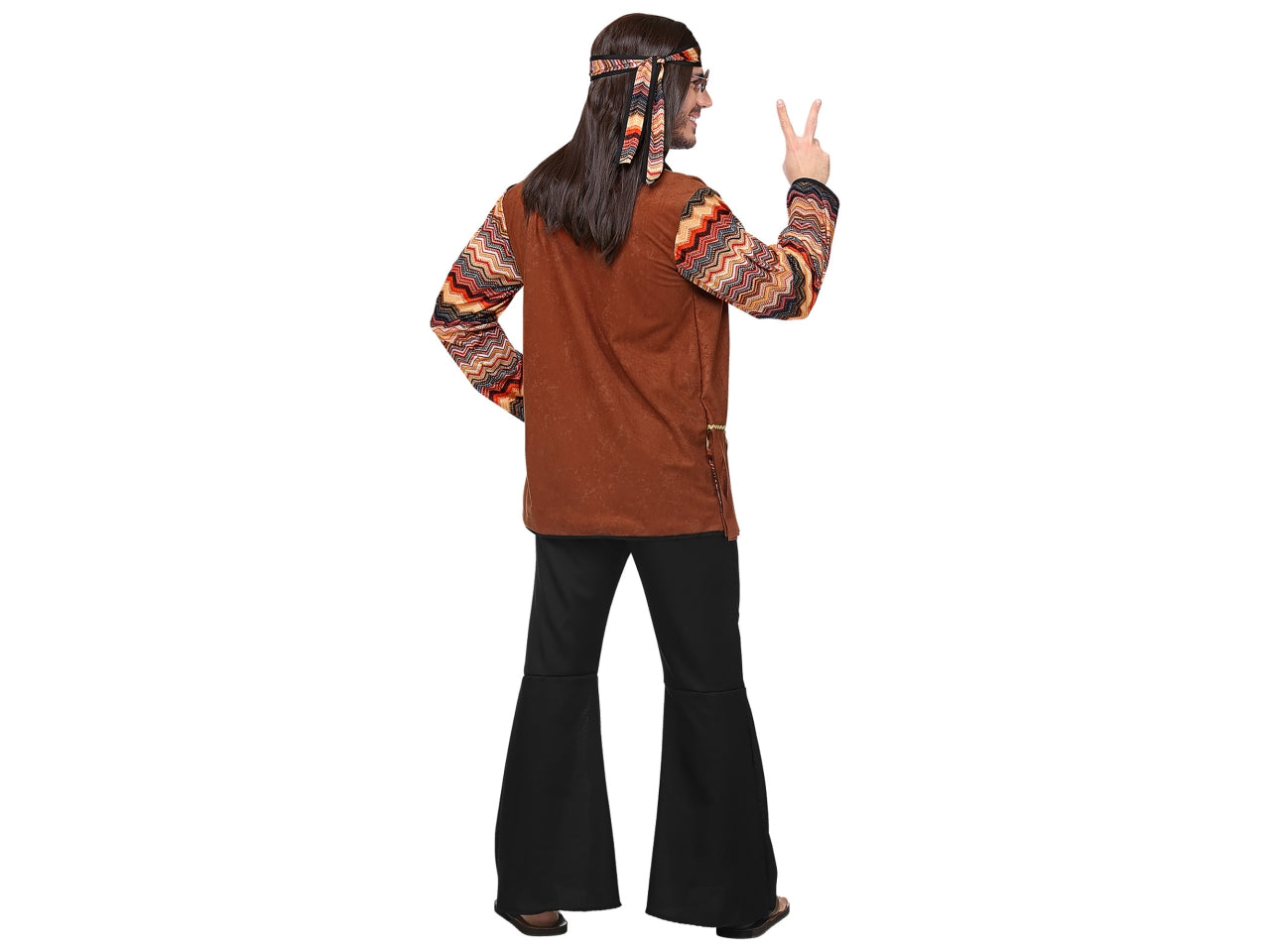 Costume adulto hippie uomo taglia L