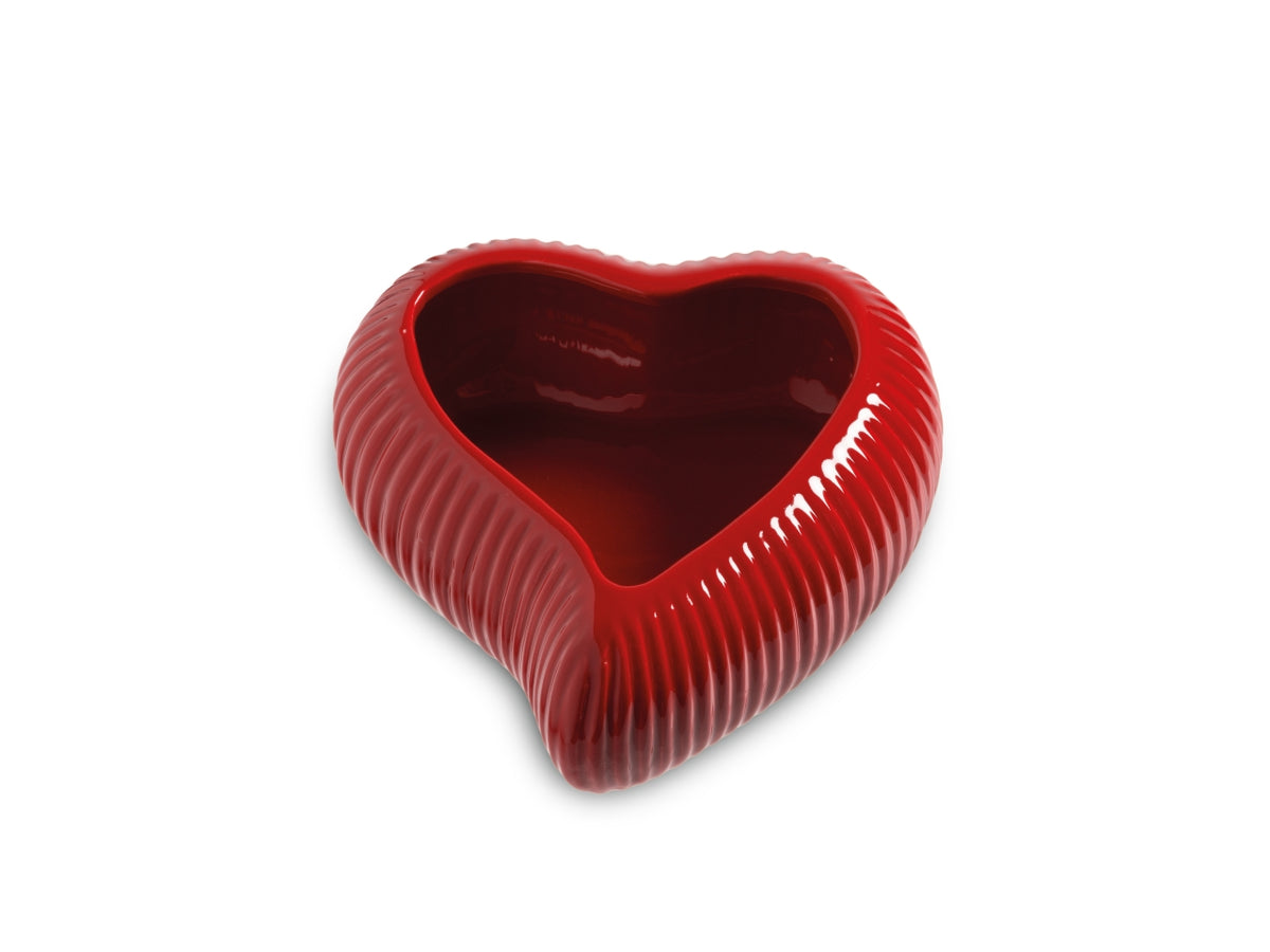 Eros ciotola 12,5x12,5xh.5,5cm rossa