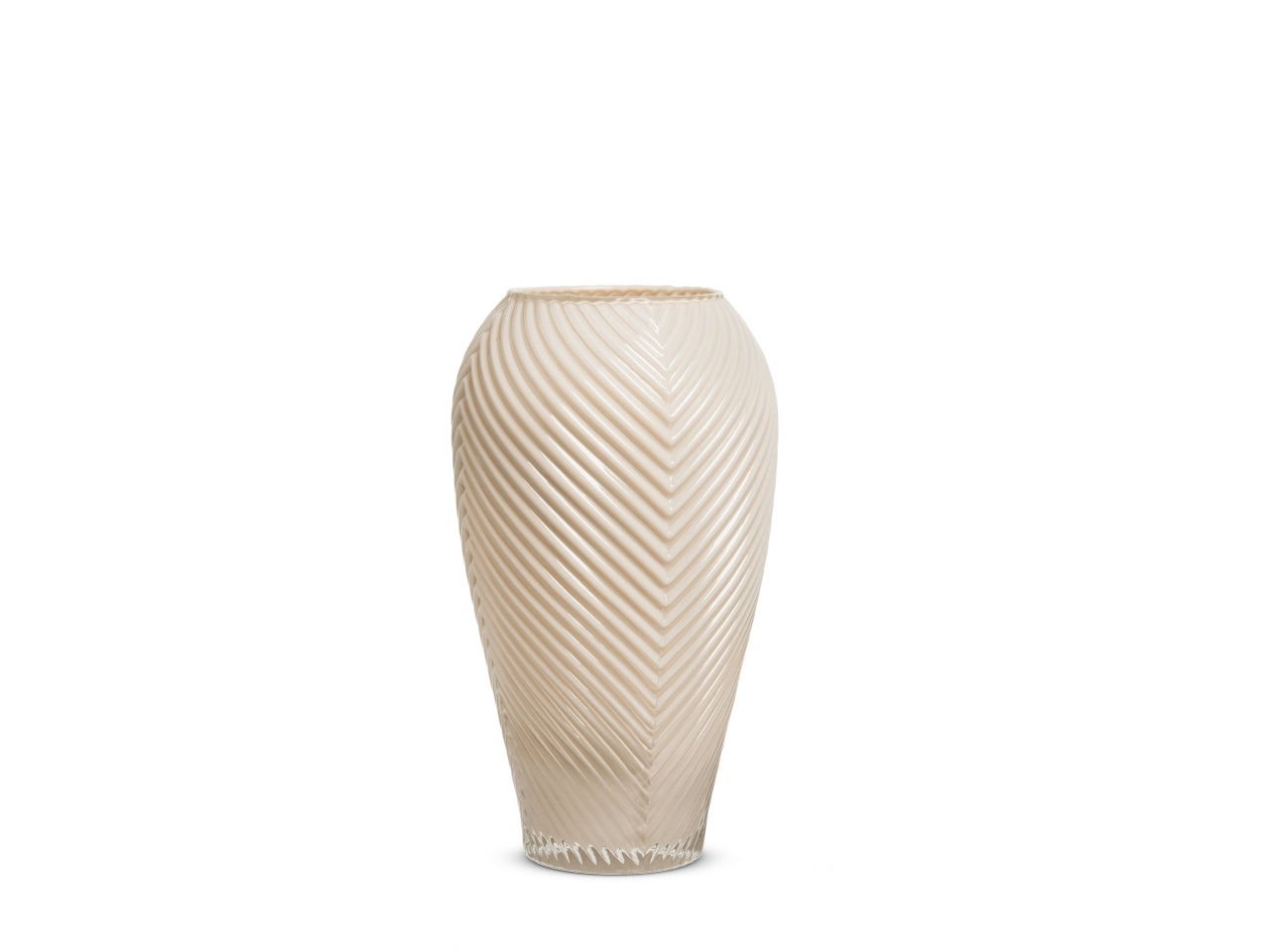 Kamila vaso h.26xd.14cm creta basic