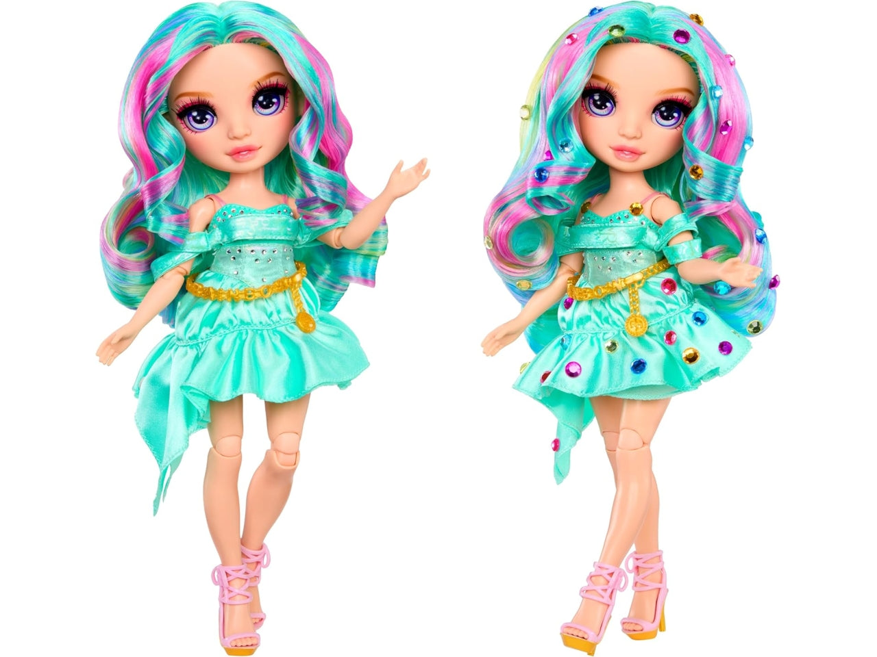 Rainbow high be dazzling-celine turquoise