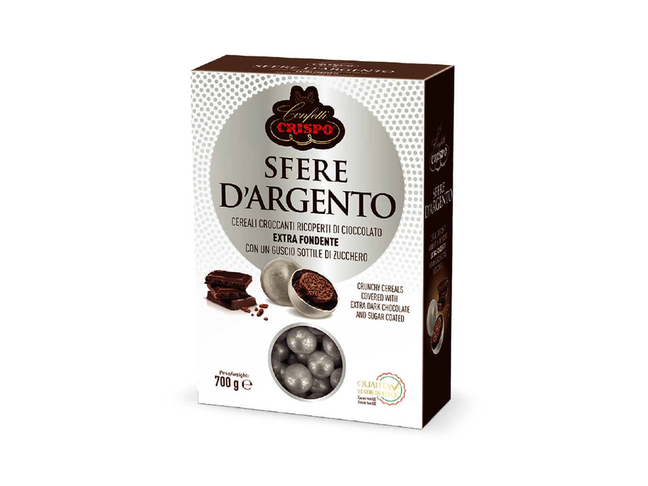 Sfere d'argento 700g
