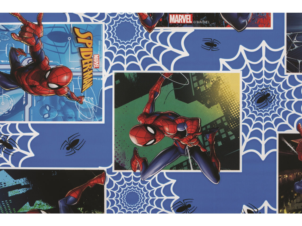 Rotolo carta regalo  marvel 70cmx2mt, fantasie assortite