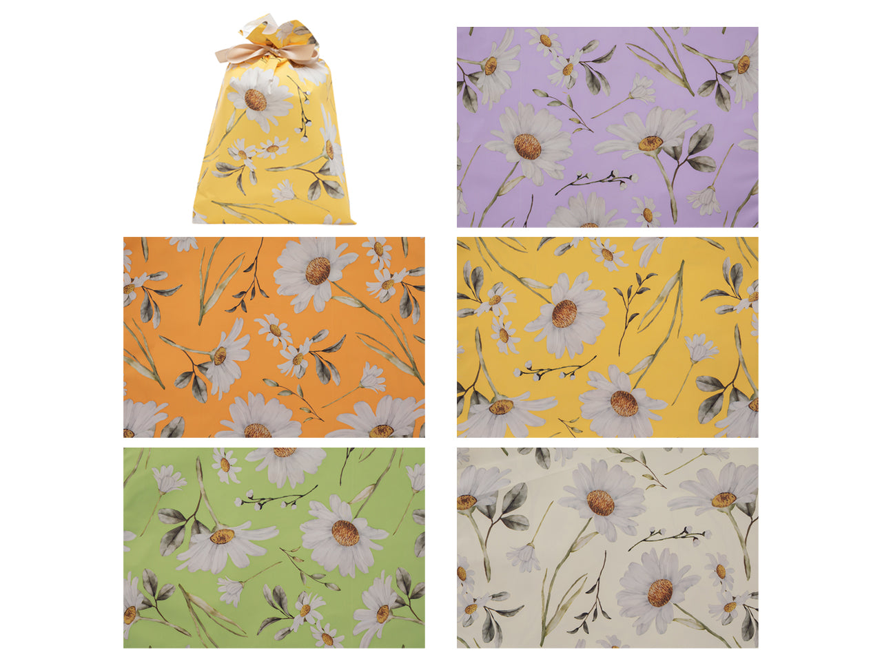 Buste margaritas 25x40cm, confezione da 100 pezzi assortite