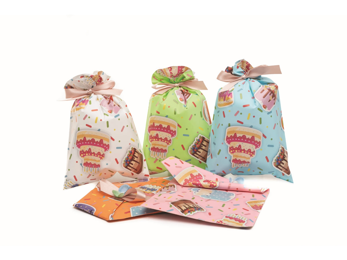 Buste cakes 25x40cm, confezione da 100 pezzi assortite