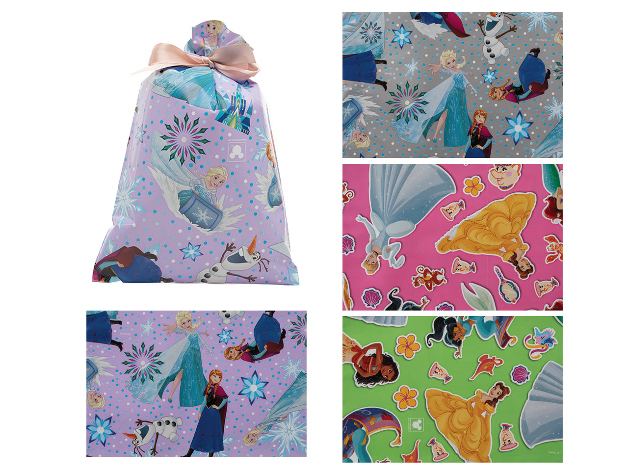 Buste princess 25x40cm, confezione da 50 pezzi assortite