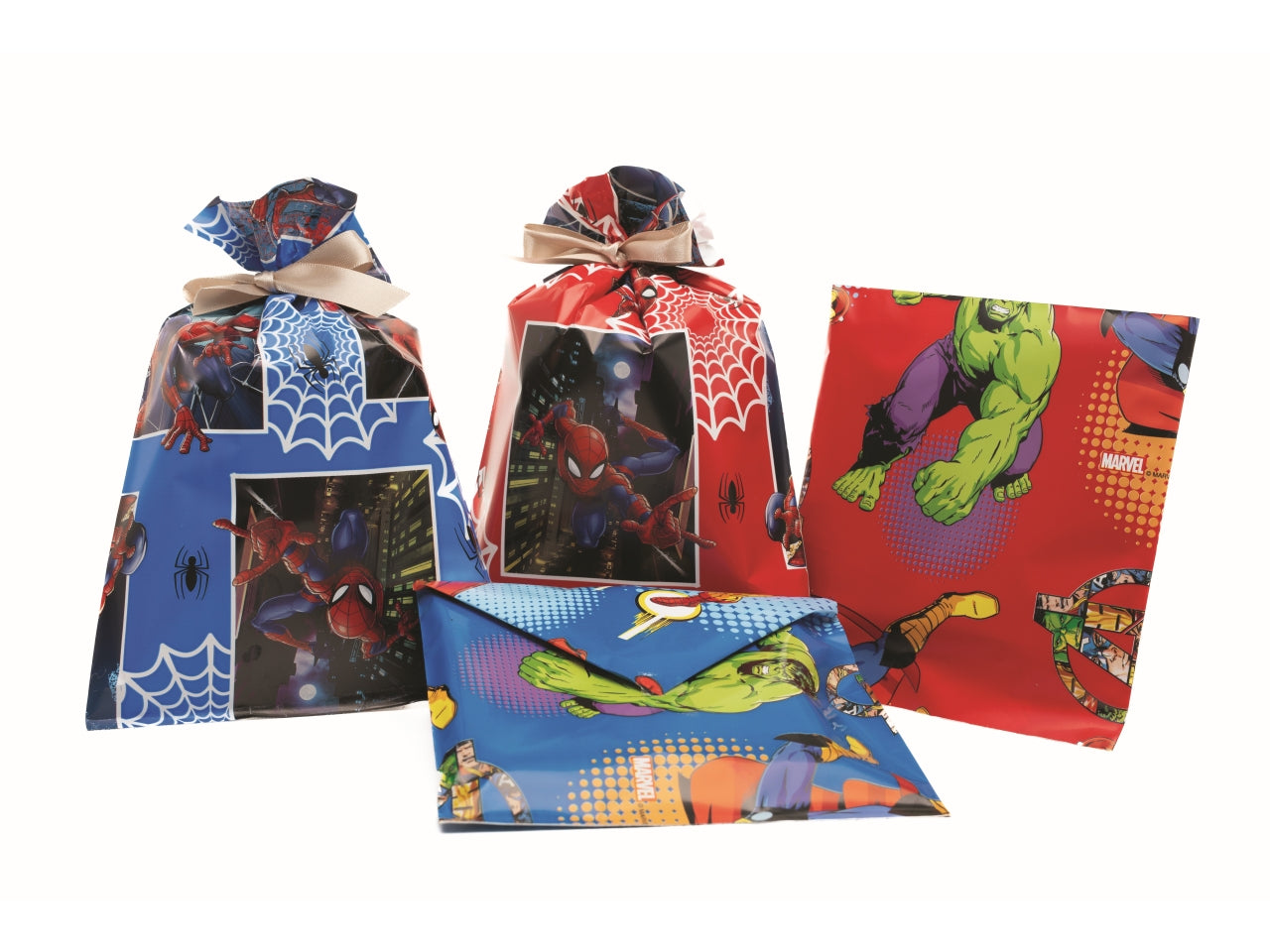 Buste marvel 16x25cm, confezione da 50 pezzi assortite