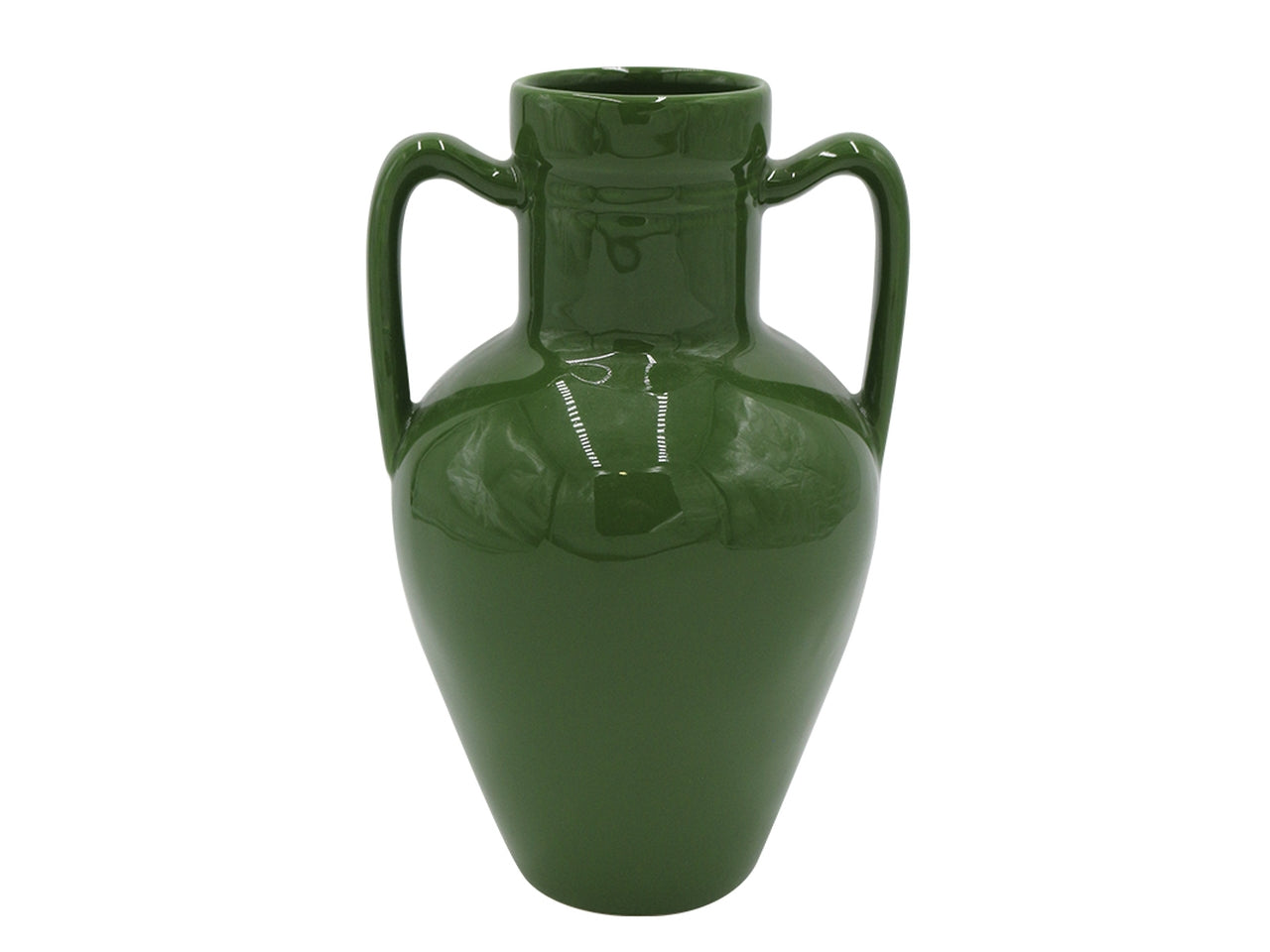 Anfora h.20cm verde