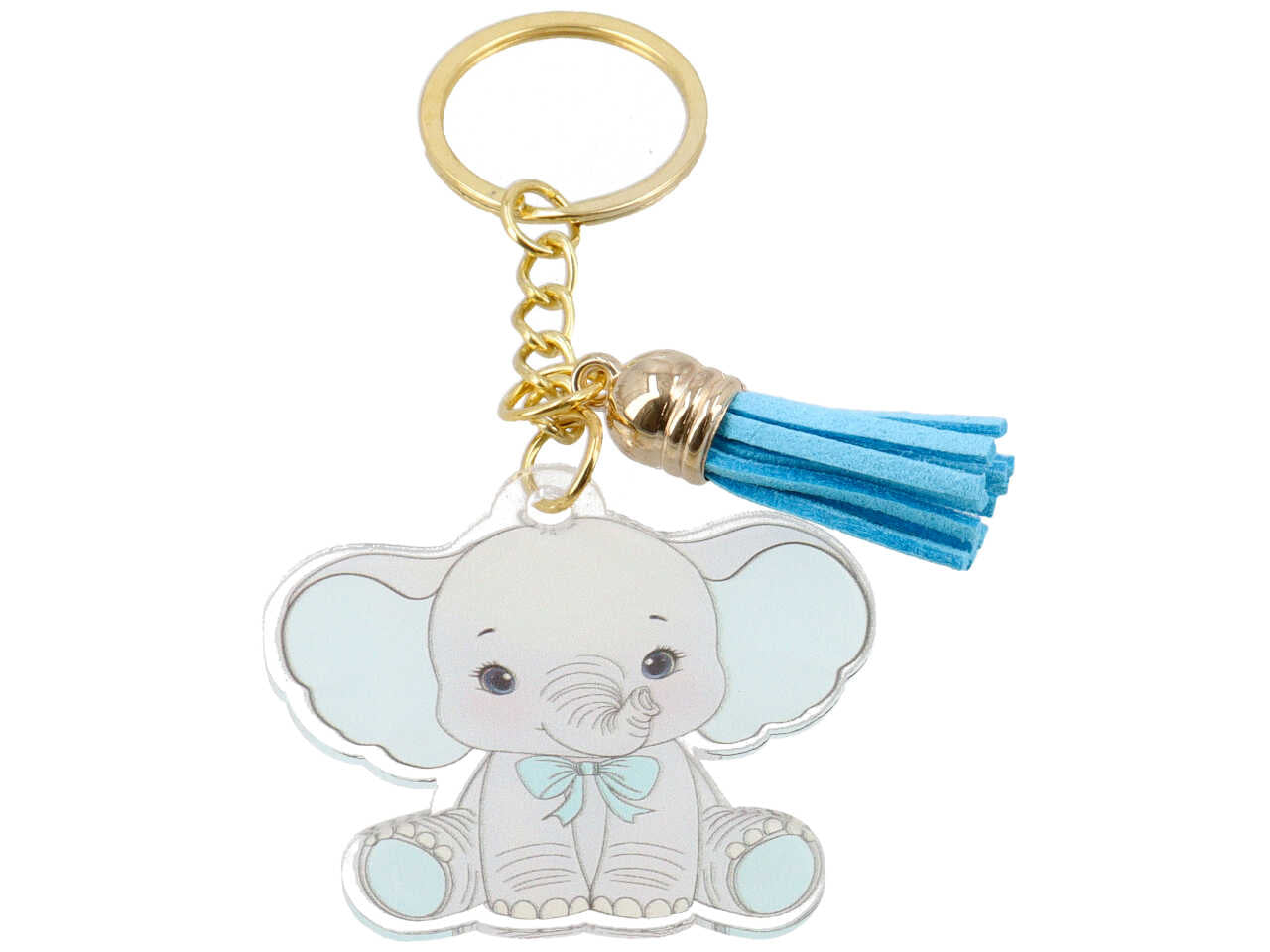 Portachiavi elefante 5cm boy