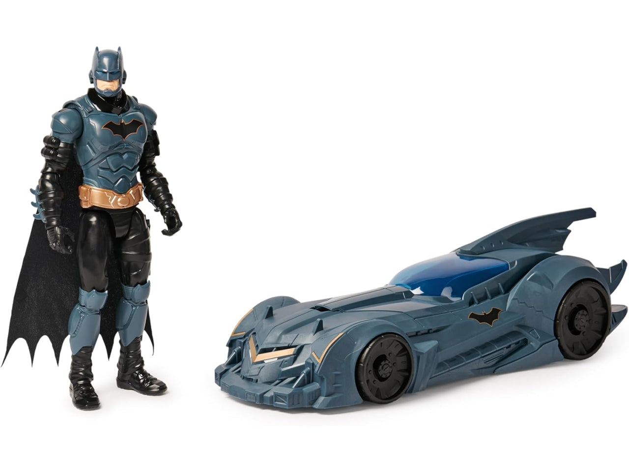 Batman con shadow guardian batmobile