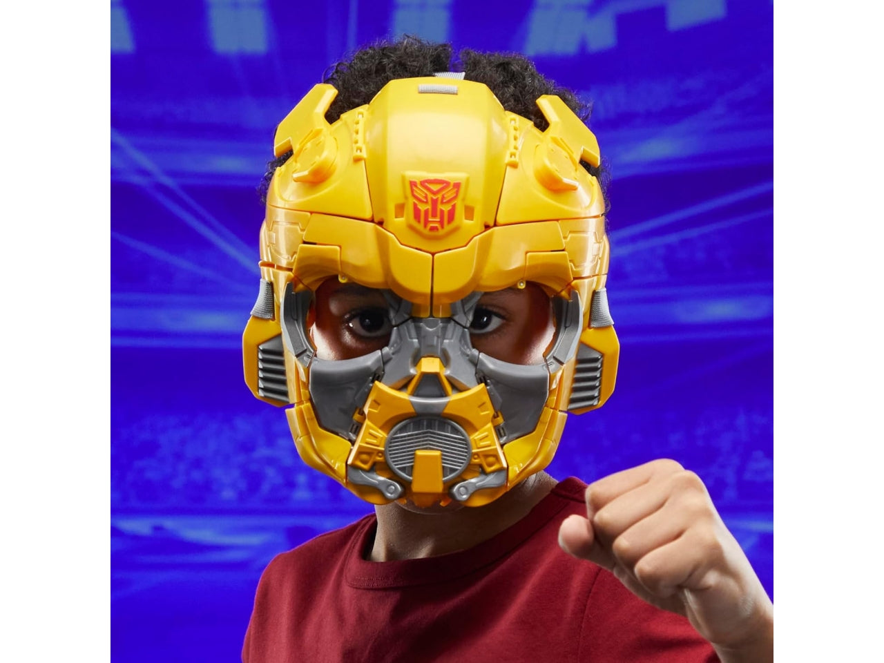 Transformer 2in1 mask bumblebee