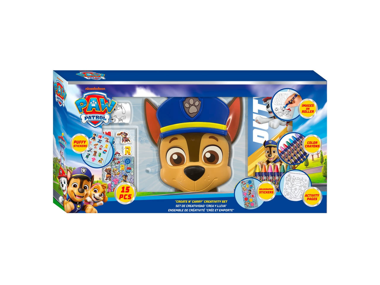 Paw Patrol 3d creative case set