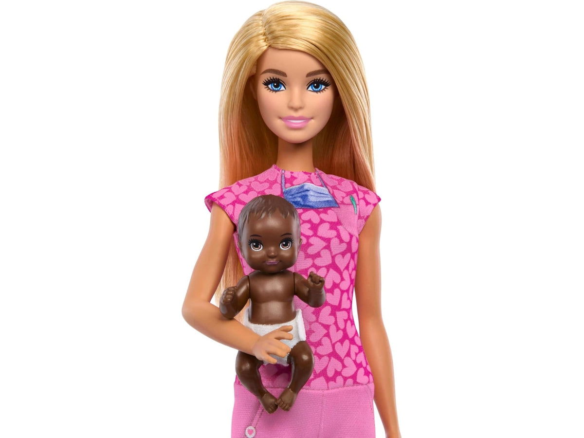 Barbie new nurturing playset assortiti