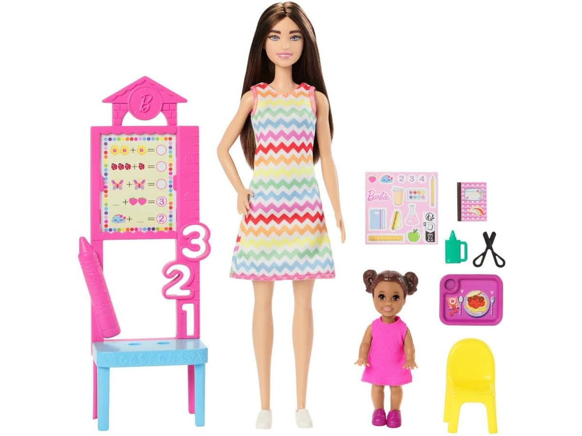 Barbie new nurturing playset assortiti