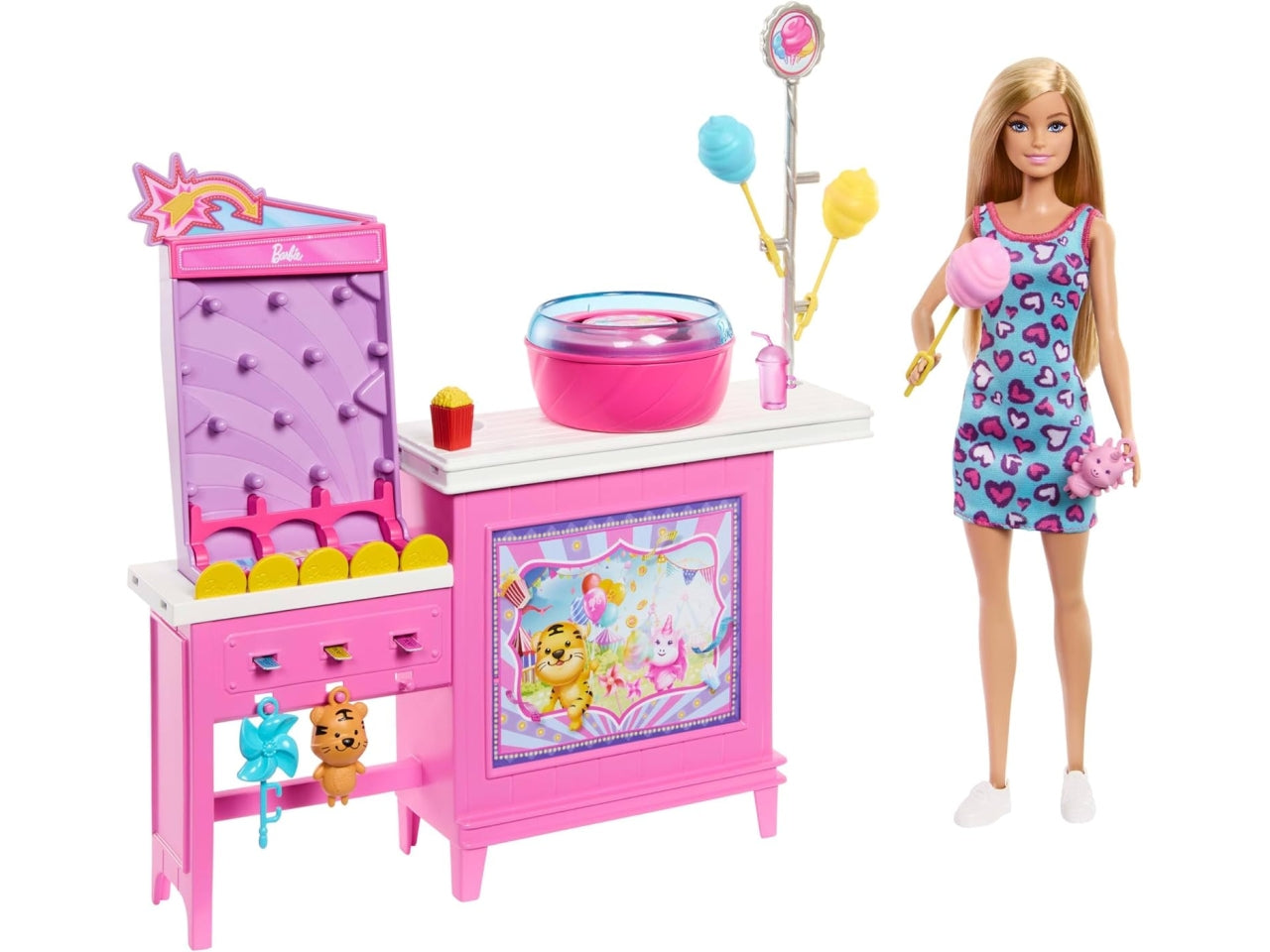 Barbie chiosco zucchero filato