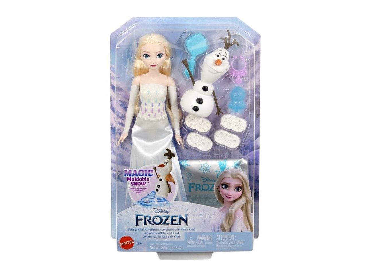 Frozen Elsa e Olaf dough set