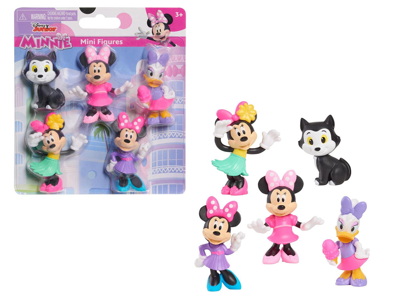 Minnie Mouse set 5 mini figure