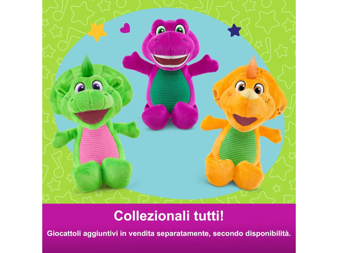 Barney peluche assortiti