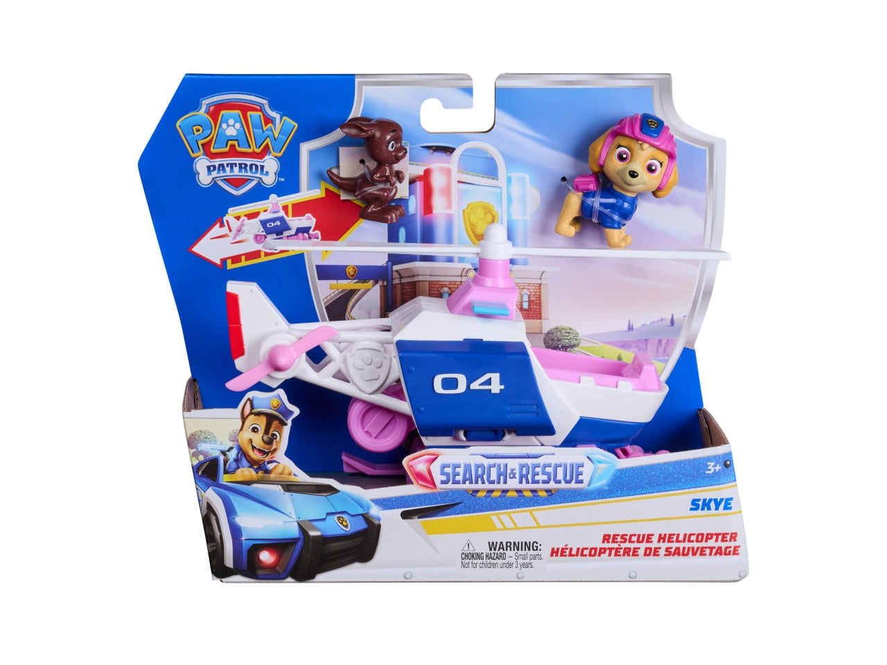 Paw Patrol veicolo tematizzato search rescue skye