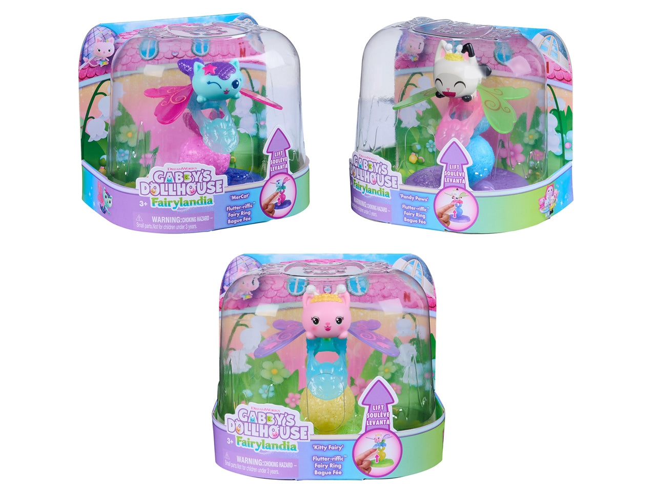 Gabby' Dollhouse Fairylandia Fate-Anelli svolazzanti