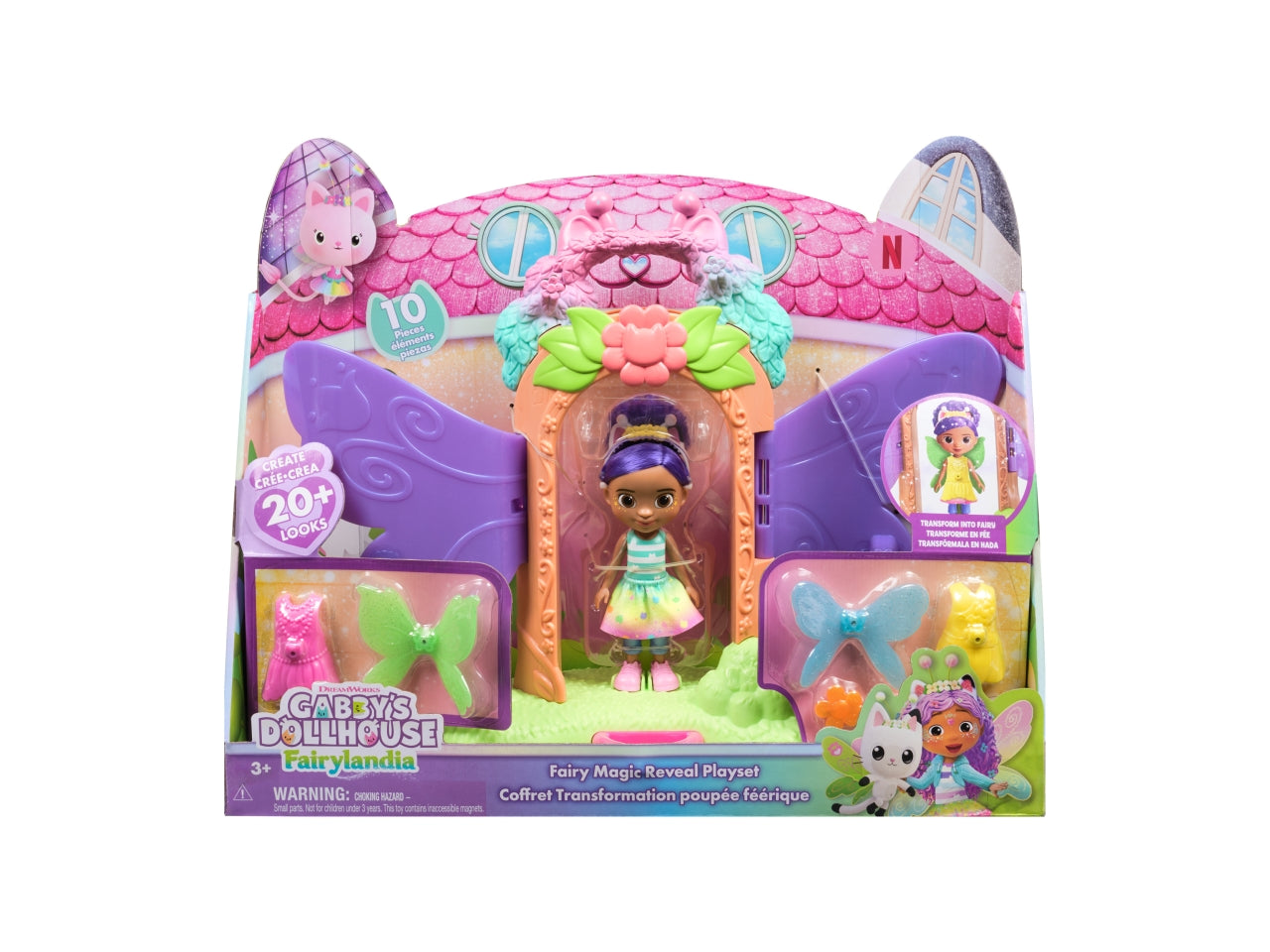 Gabby' Dollhouse magico set moda fairylandia