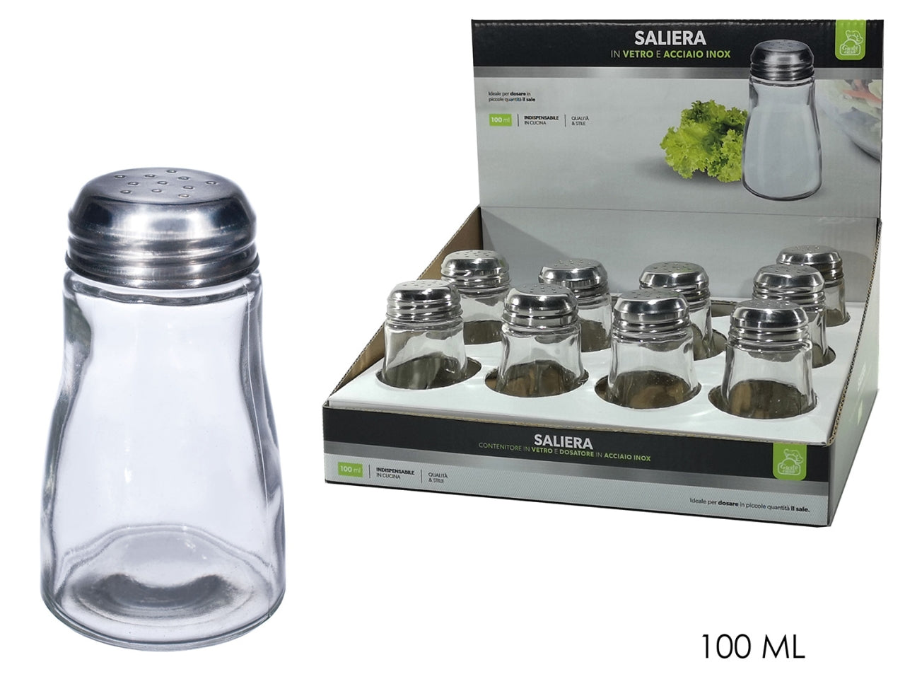 Saliera in vetro 10cl