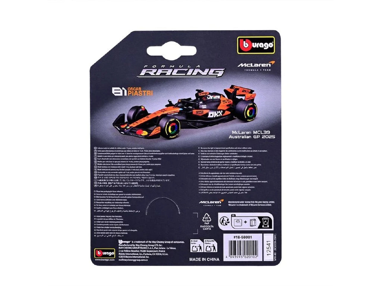 Auto F1 Liveries assortiti