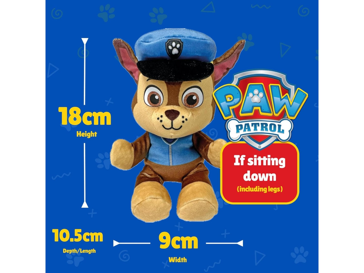 Peluche Paw Patrol case Floppy