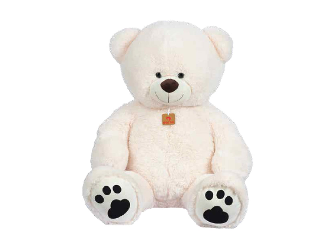 Peluche  Orso Panna 100Cm "Bianchino"