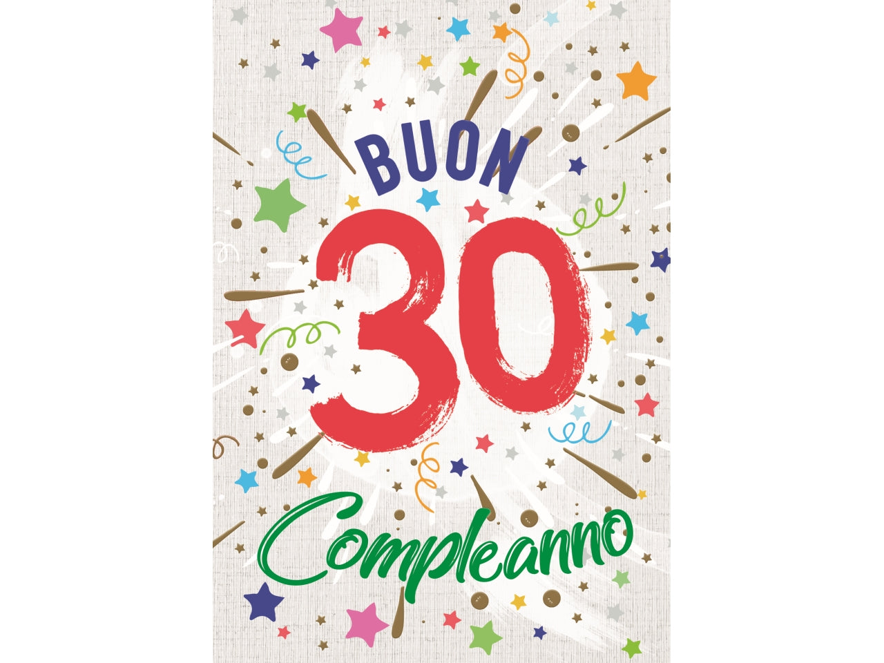 Biglietto i migliori anni 30 anni