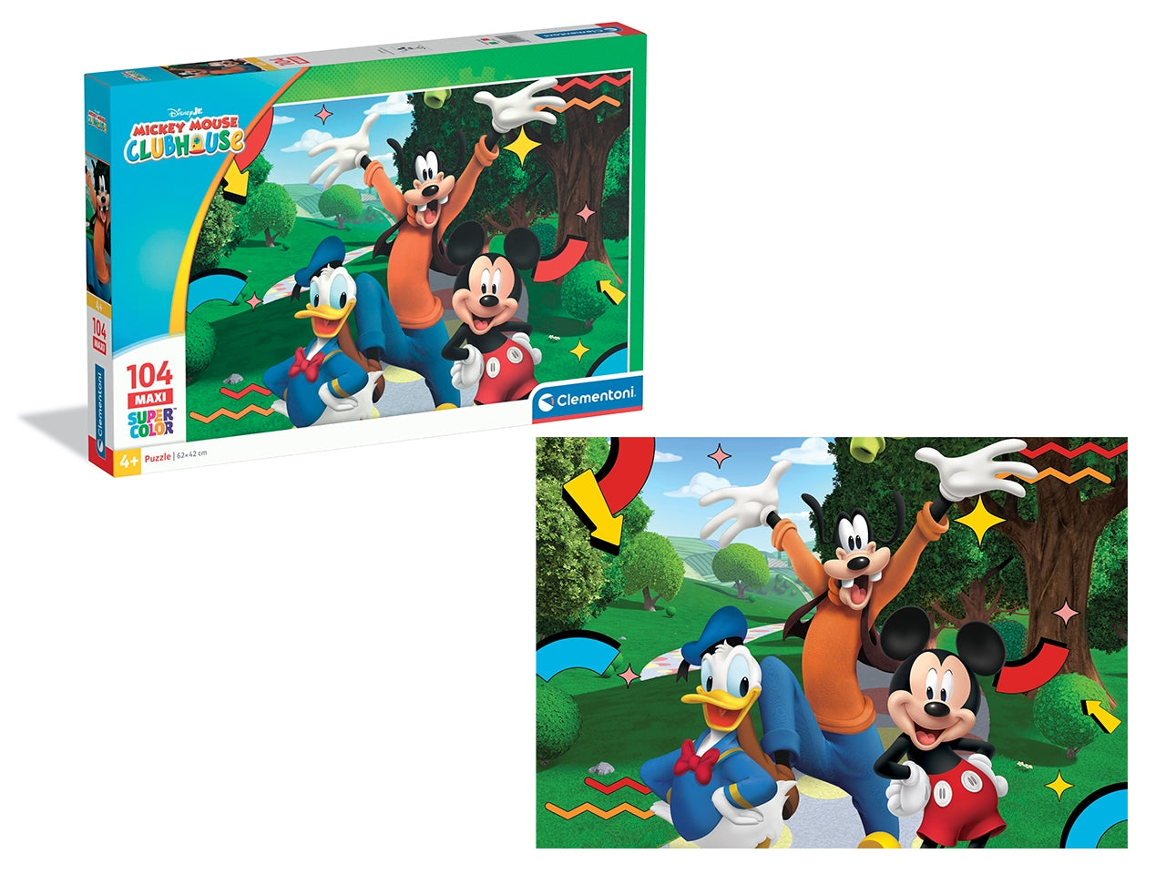 Puzzle 104  Maxi Mickey
Mouse Club House 20