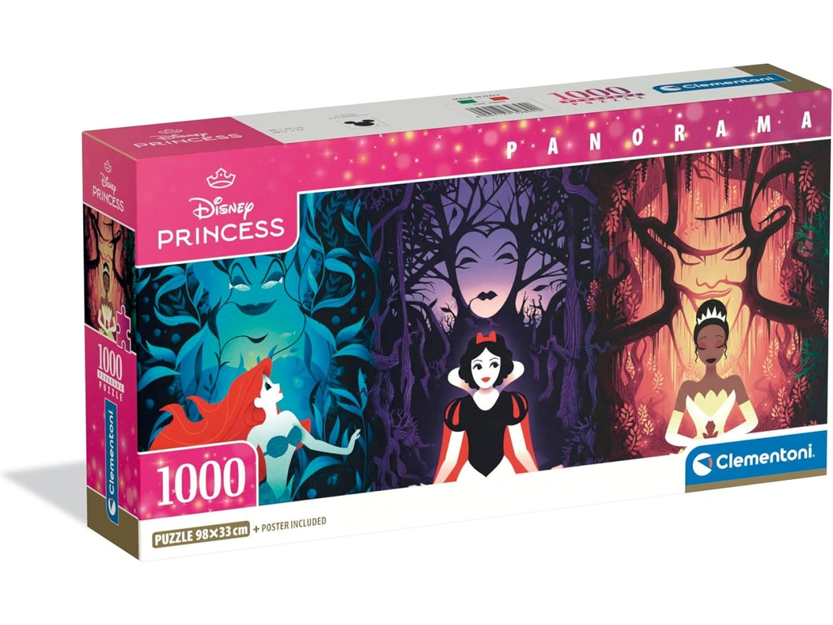 Puzzle 1000 Panorama Princess Compact Box