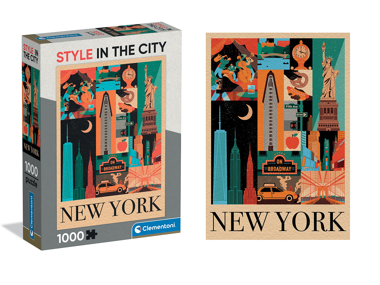 Puzzle 1000 Style In The City New York