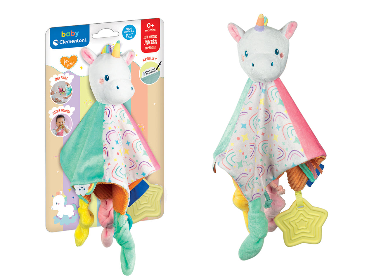 Baby Clementoni Soft Cuddles Unicorn