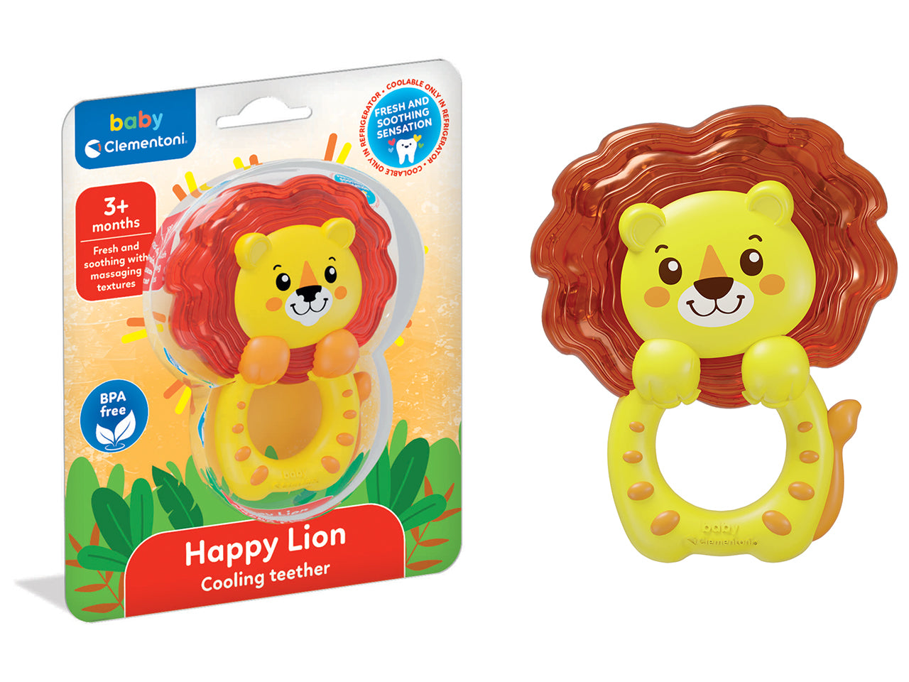 Baby Clementon Refrigerated Lion Teether