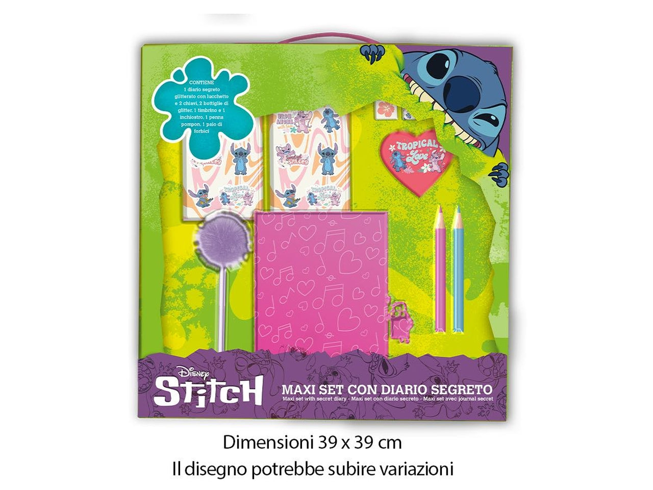 Stitch Maxi set con diario