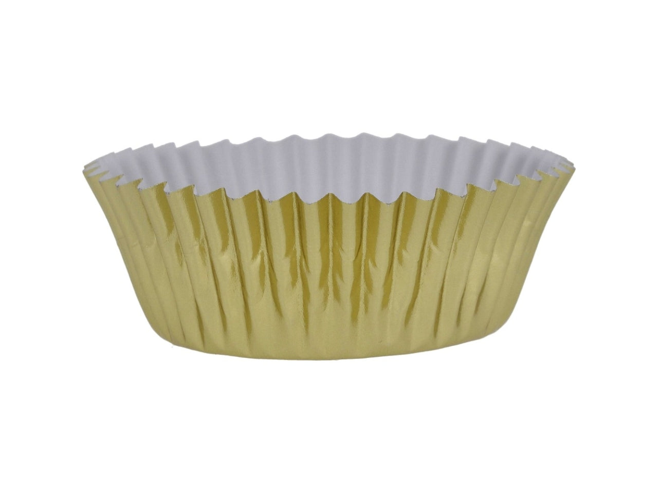 Pirottini monocolore oro n.5 set da 60 pirottini