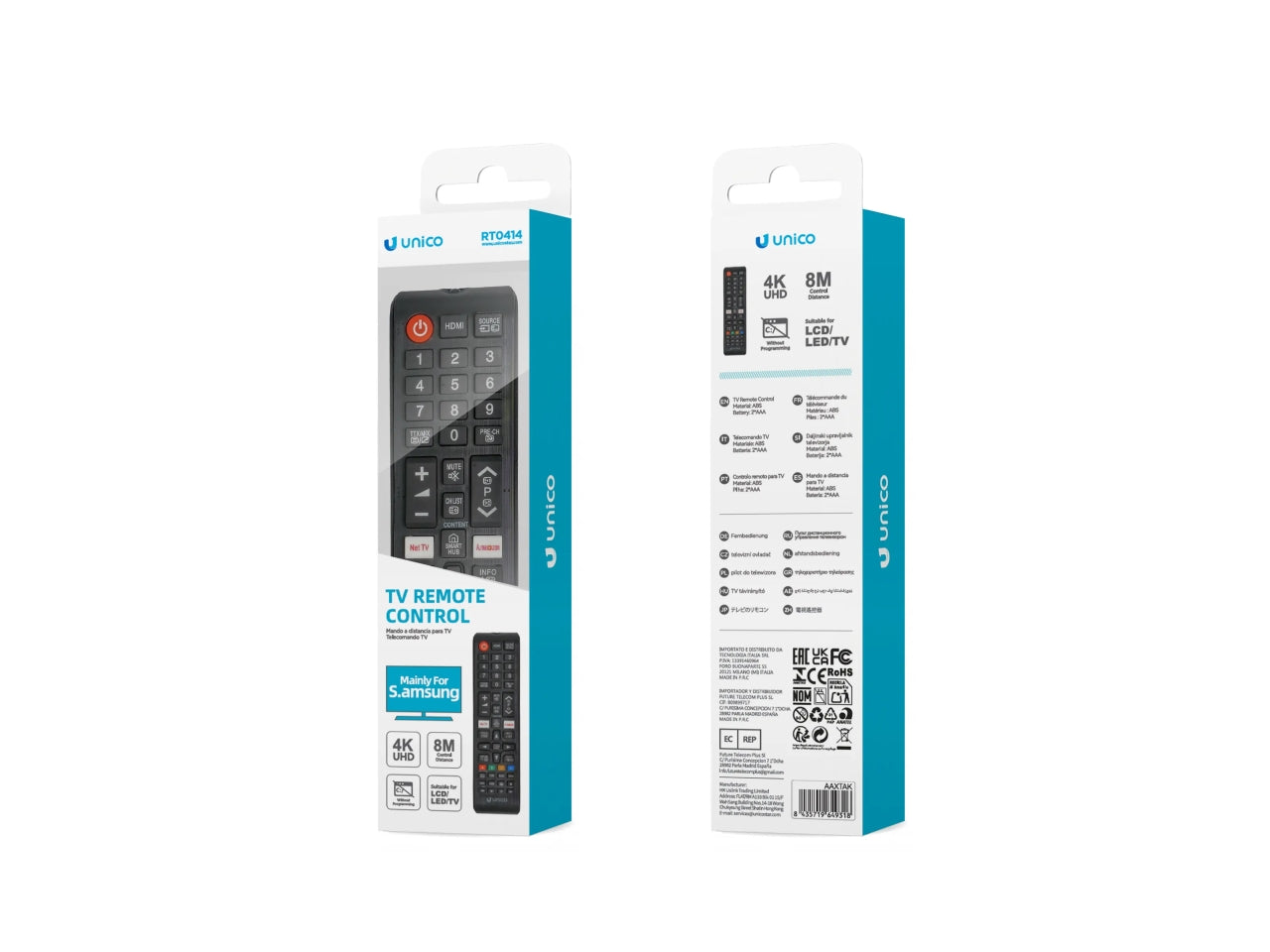 Telecomando TV Nuovo Samsung nero